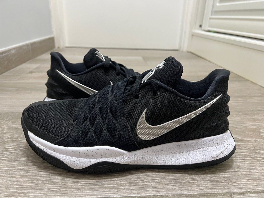 Kyrie low 1 black metallic silver store