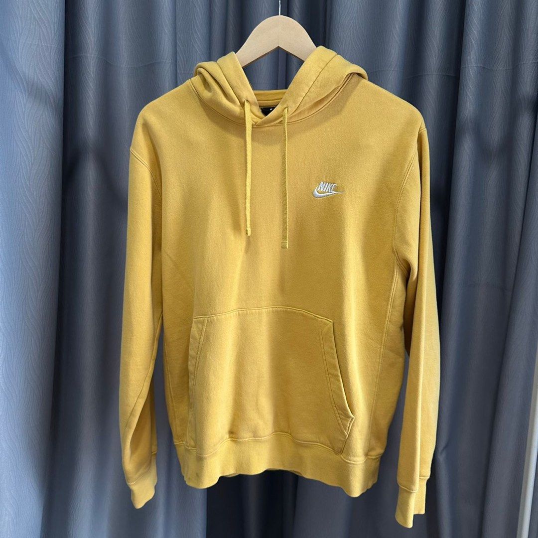 Mustard yellow hotsell nike sweatshirt