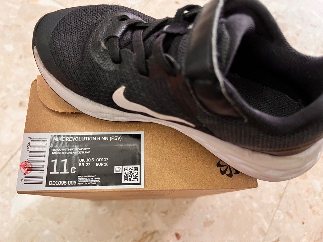 Nike Revolution 6 NN Size 11C Babies Kids Babies Kids