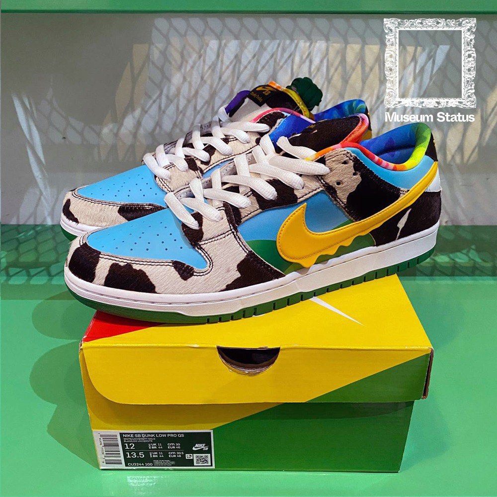 Ben & jerry's x nike sb dunk best sale low pro qs