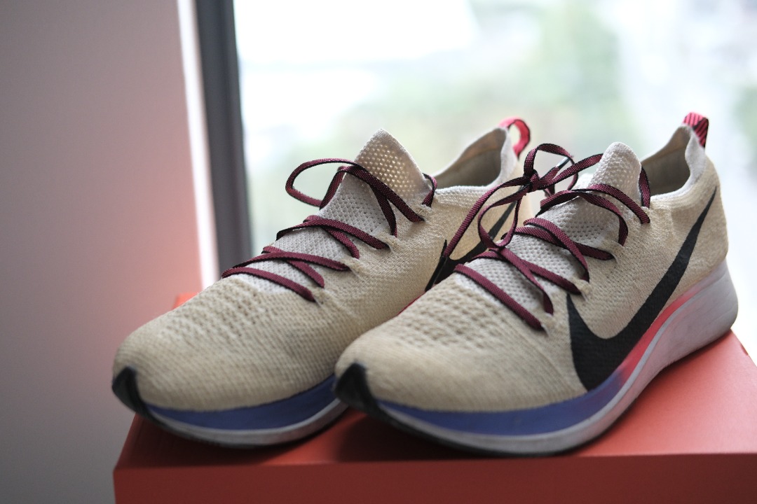 Nike zoom fly flyknit beige hot sale