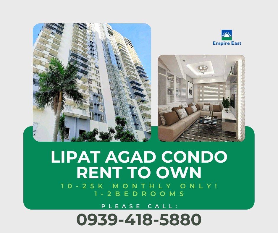 NO DP CONDO PASIG RENT TO OWN C5 Ortigas Bgc Tiendesitas St lukes