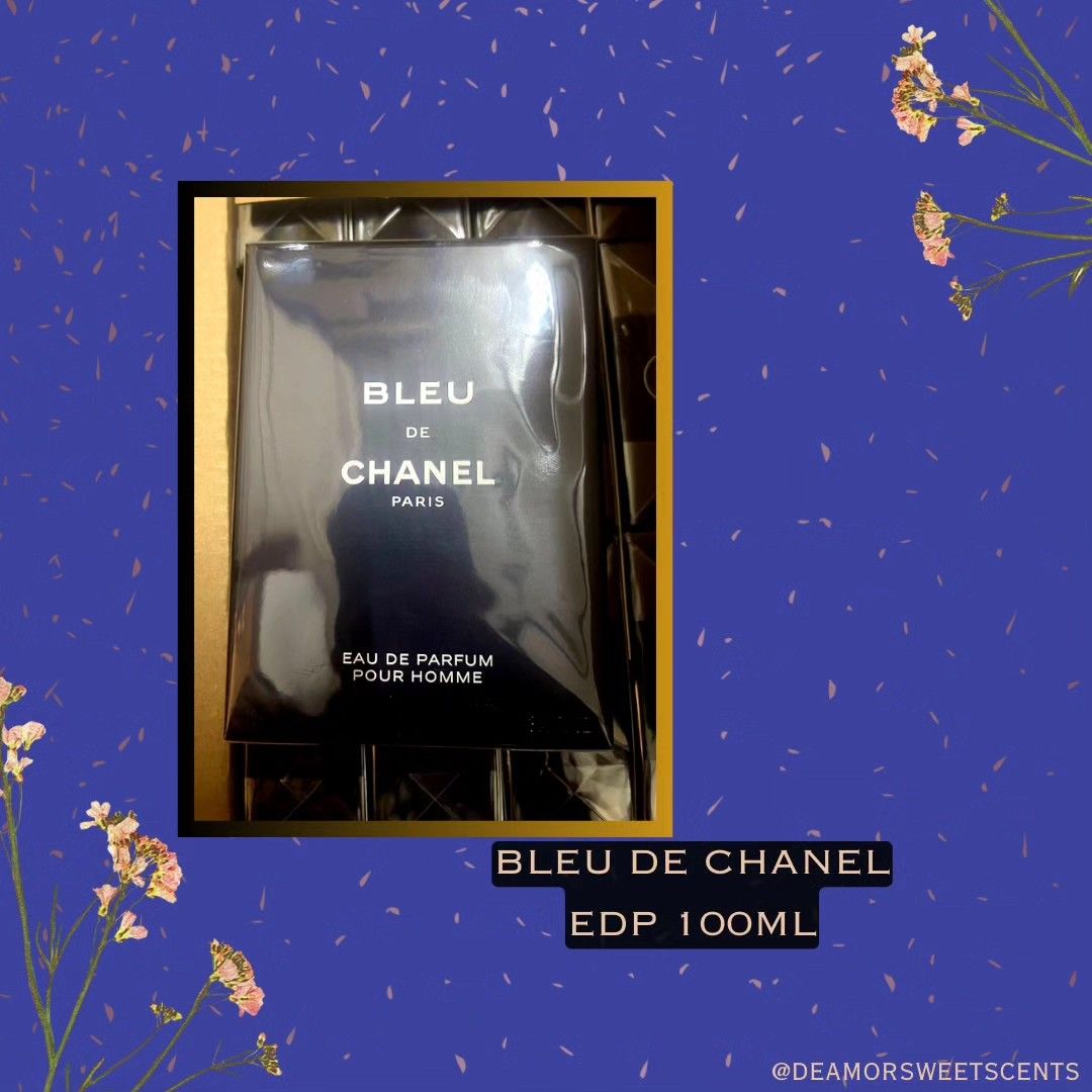 Chanel de bleu EDT original tester 100ml, Beauty & Personal Care, Fragrance  & Deodorants on Carousell