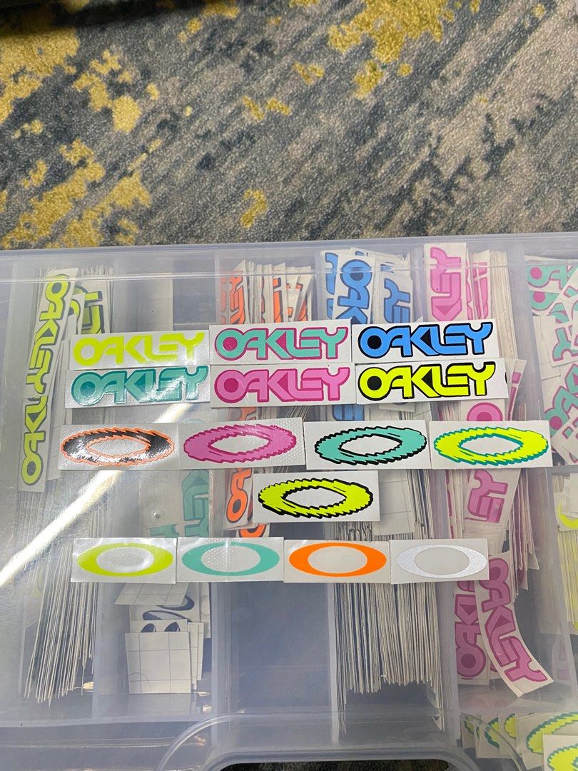 Oakley Logo Sticker Pack, Camo, One Size