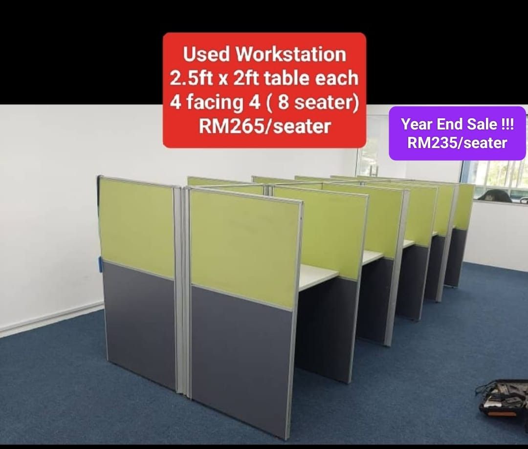 Office Workstation SALE !, Furniture & Home Living, Furniture, Tables