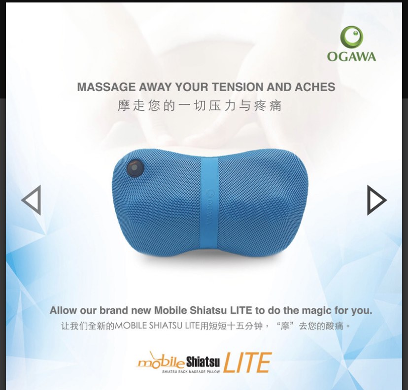 Mobile shiatsu lite store