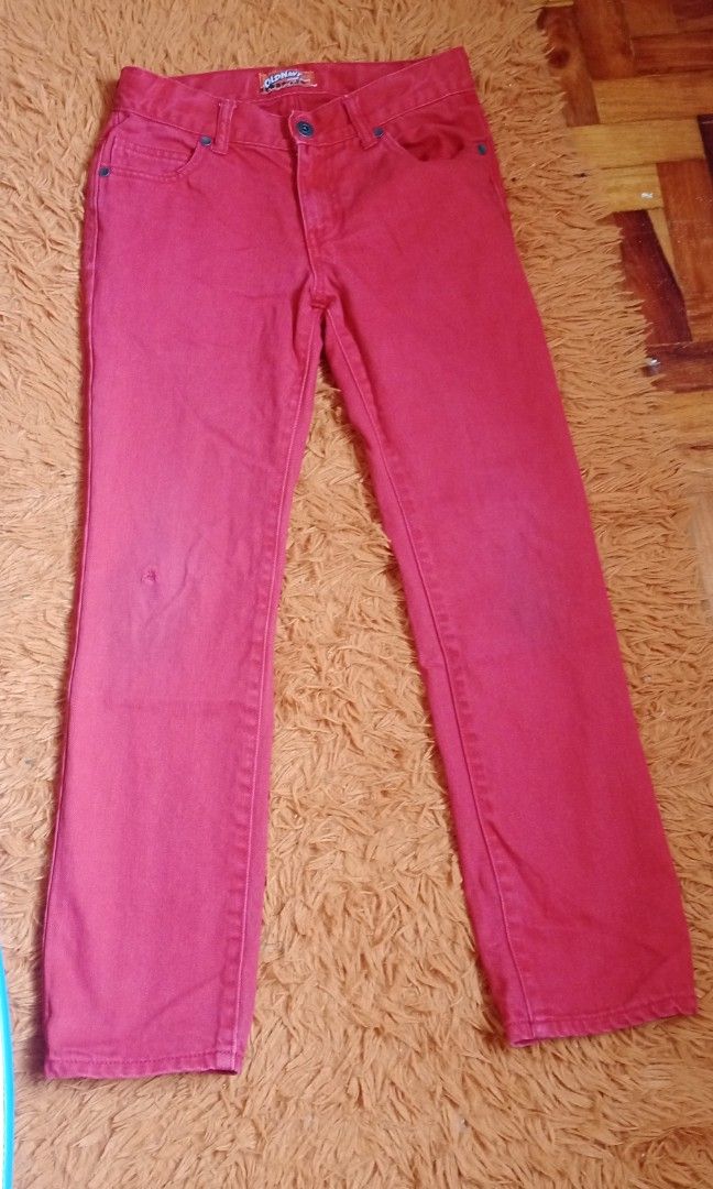 Old navy hot sale red pants