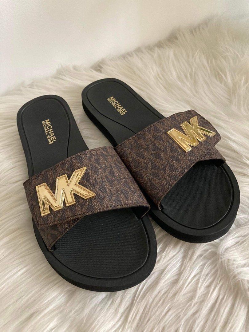 Kors slides hot sale