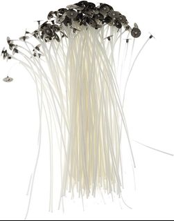 100PCS 20cm Candle Wicks Pre-waxed Wicks DIY Candle Making Candle Wick  Practical Candle Making Accessories