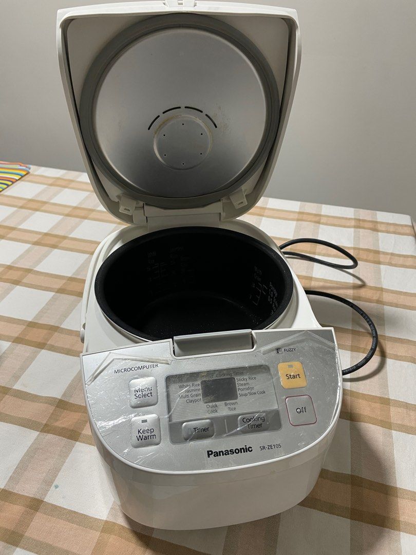 Panasonic Rice Cooker SRZE105 5 cups 1 litre, TV & Home Appliances, Kitchen Appliances, Cookers