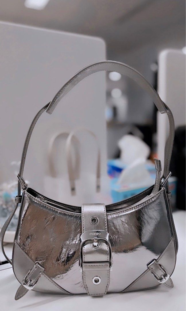 Pedro leather best sale shoulder bag
