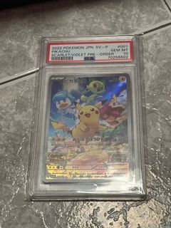 PSA 9 Mint Pikachu - 004/009 Holo Rare Promo - PokePark Forest Card – JAB  Games13