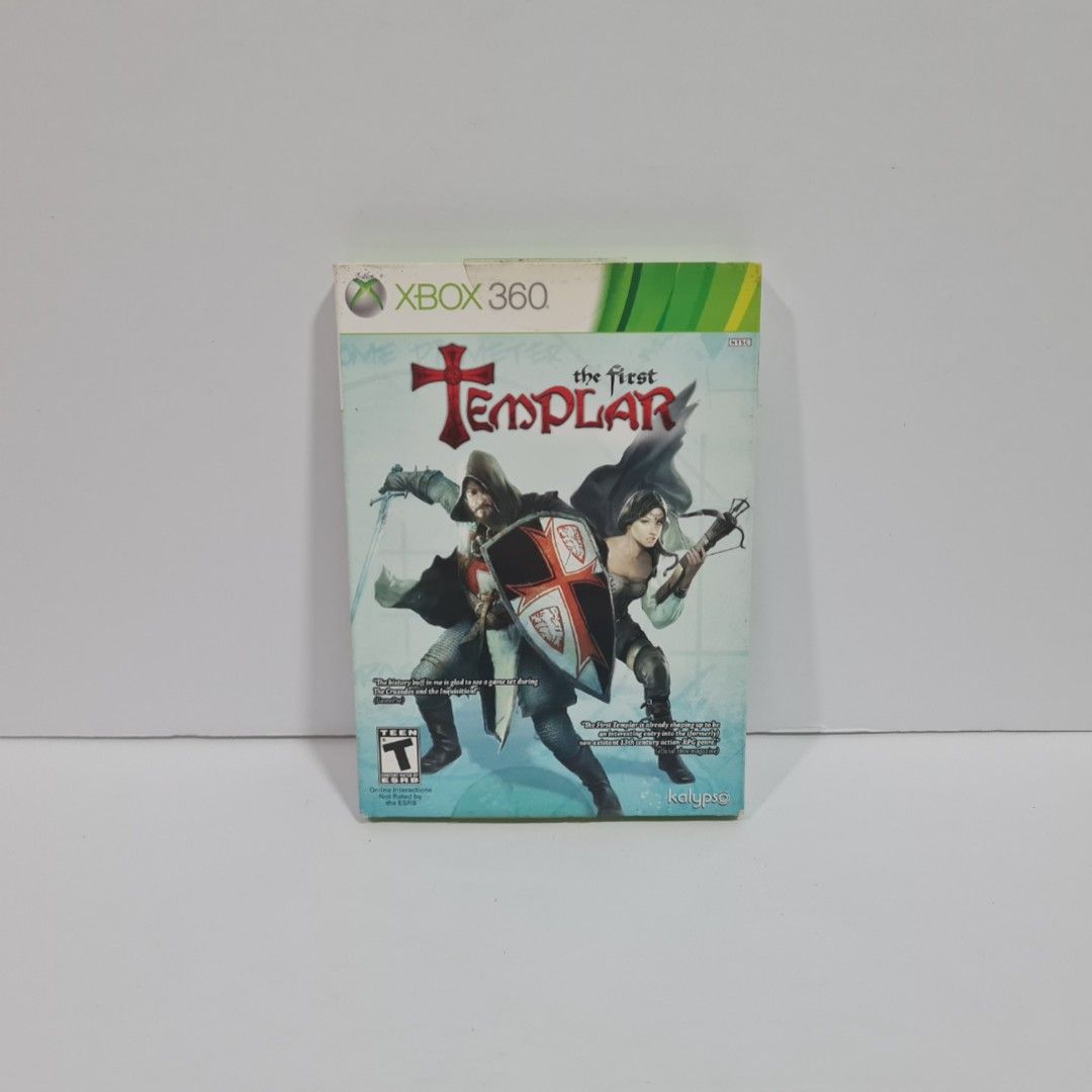 [Pre-Owned] Xbox 360 The First Templar Game, Video Gaming, Video Games ...