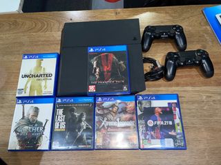 Playstation 4 FAT 1TB + Uncharted 4 - Game com Café.com