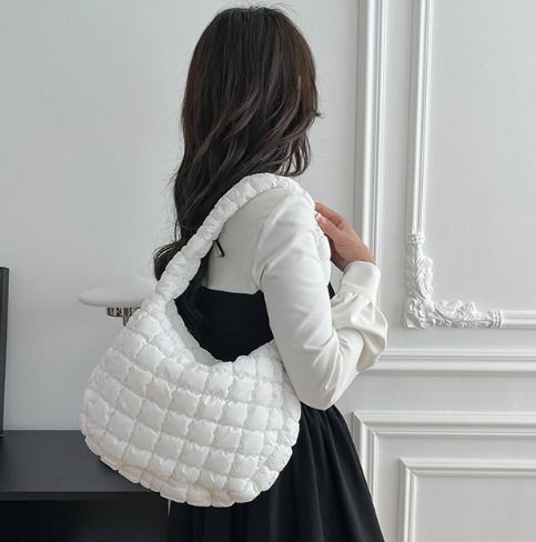 Quilted cheap shoulder bag