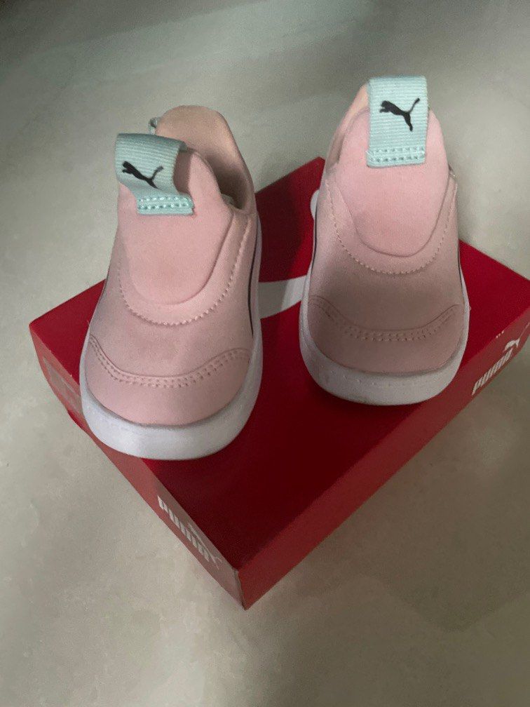 Puma Courtflex v2 Babies Kids Babies Kids Fashion on Carousell
