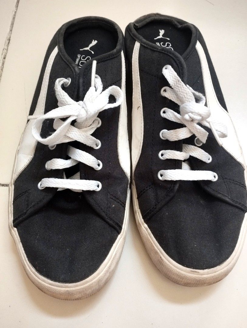 Puma slip ons 41 hotsell