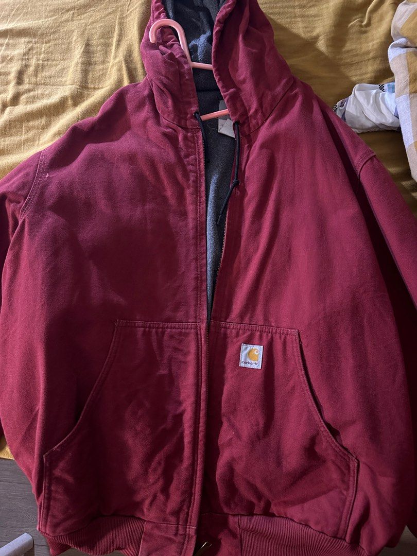 Purple carhartt coat sales