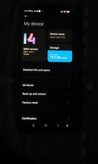 Redmi note 9 pro 5g china rom with google play. Issues pakibasa nalang po. For sale or swap sa black mamba modem