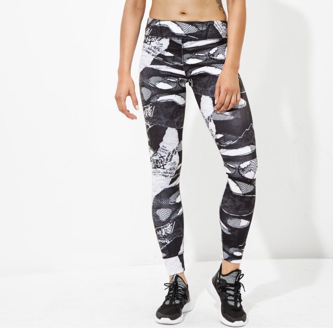 Reebok dance shredded punk tight clearance