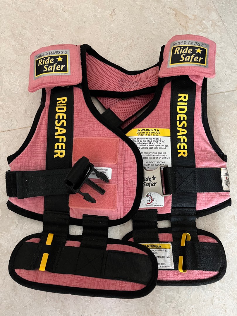 Ride Safet vest, Babies & Kids, Going Out, Car Seats on Carousell