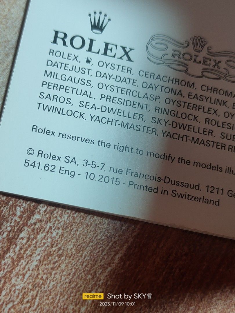 Rolex Day Date 2015 (Category: Luxury Watches) located in Quezon City. Submitted by sky_sale (Listing ID 1264632863, Image 2). Description: Rolex Day Date 2015 english.
