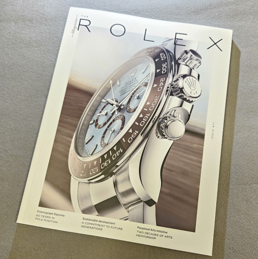 Rolex Magazine Booklet Catalogue Issue 11, Hobbies & Toys, Books