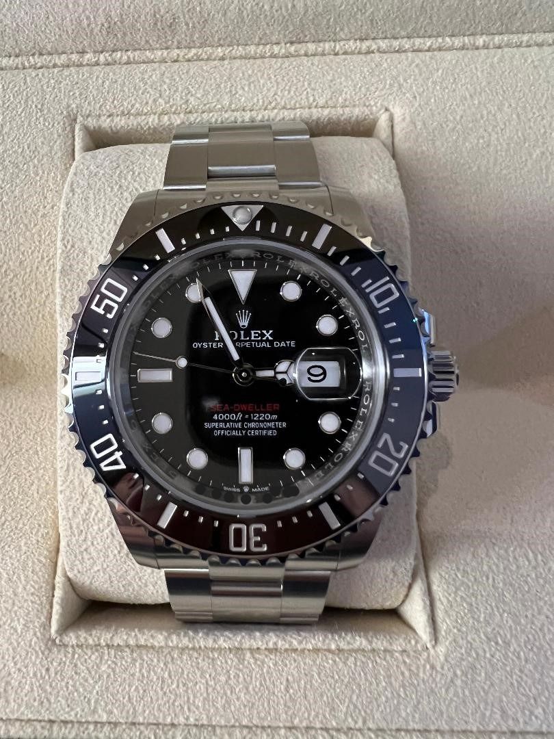 Rolex Sea Dweller 126600 red Sea Dweller 50th anniversary