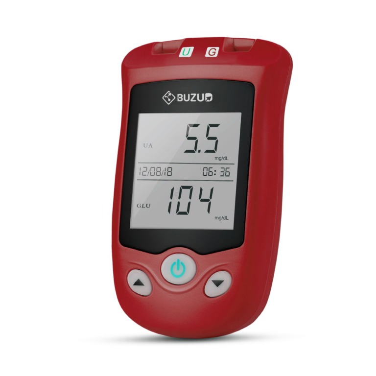 Safe AQ UG Blood Glucose and Uric Acid Monitoring System, Health ...