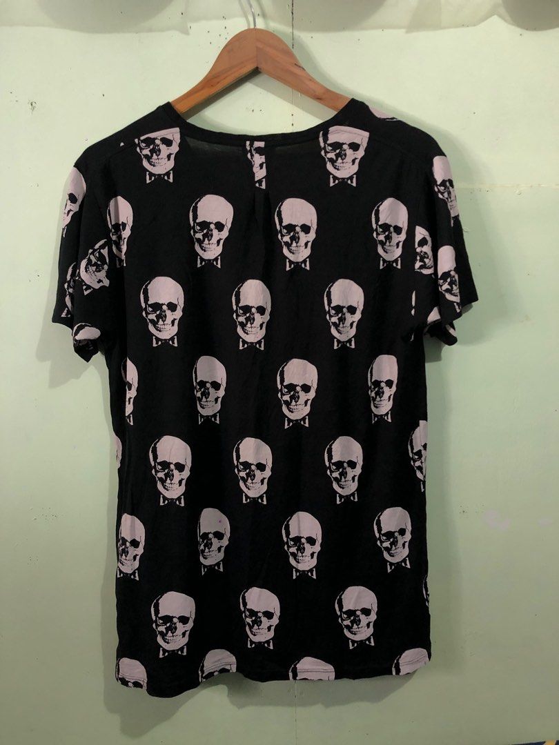 Saint laurent skull shirt outlet