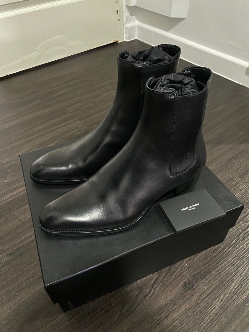 Wyatt chelsea boot in smooth leather discount