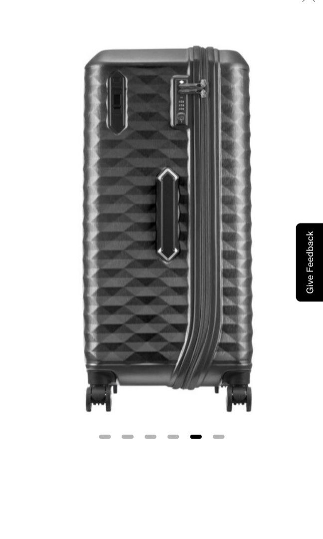 samsonite polygon spinner 28" Black, Hobbies & Toys, Travel, Luggage on