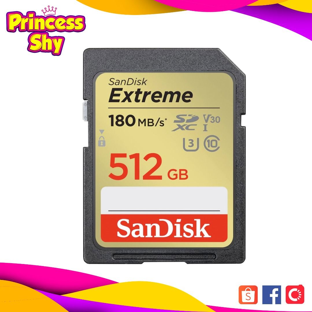 Sandisk sdxc 512gb online