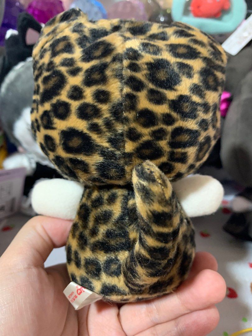 Sanrio: Hello Kitty Leopard Print Plush, Hobbies & Toys, Toys & Games ...