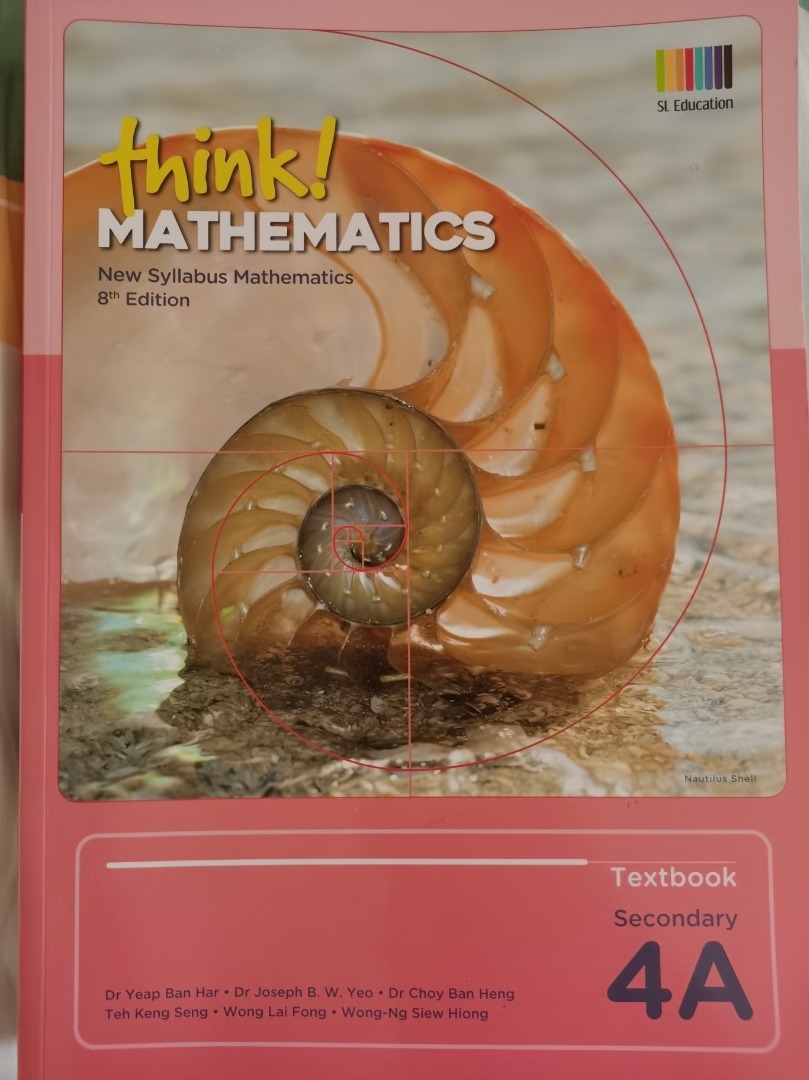 Sec 4 Emath Think TEXTBOOK 4A and 4B, Hobbies \u0026 Toys, Books \u0026 Magazines, Assessment Books on ...