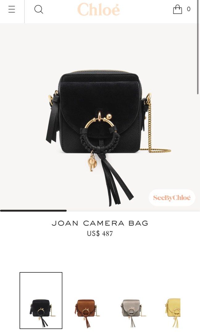 Chloe joan shop camera bag