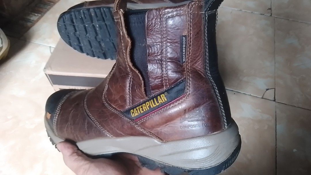 Sepatu safety Caterpillar Jointer CT WP 43 Fesyen Pria Sepatu