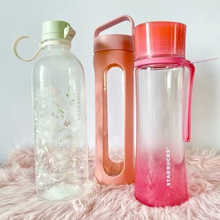 Set of 3 - Starbucks Sakura Water Bottles