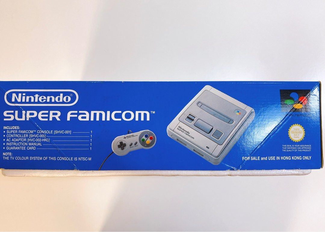 超級任天堂SFC Hong Kong version, 電子遊戲, 電子遊戲機, Nintendo 任天堂- Carousell
