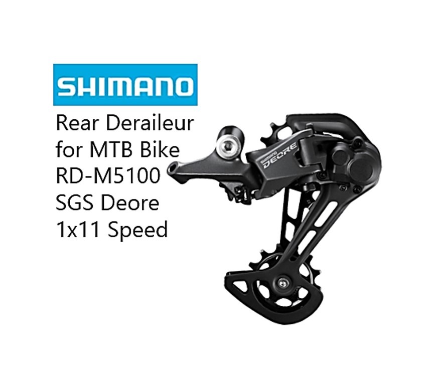 Shimano Rear Deraileur for MTB Bike Bicycle RD M5100 SGS Deore