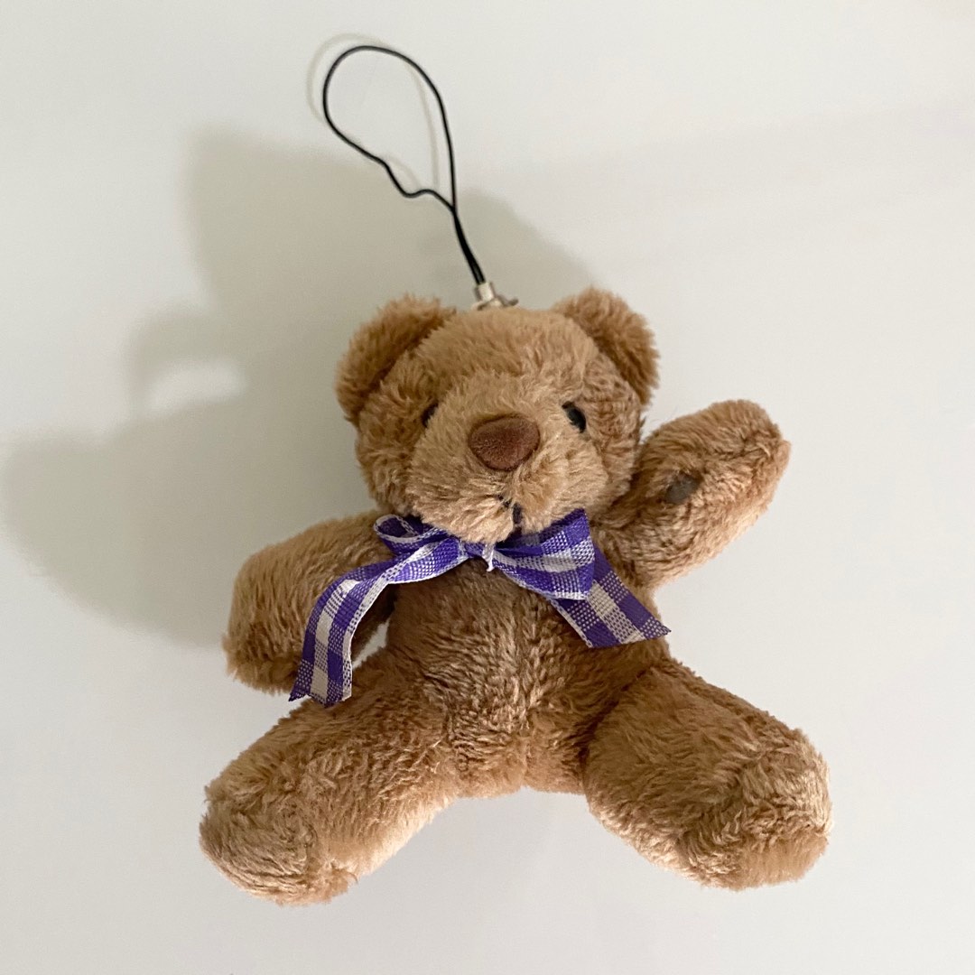 Small Teddy Bear Keychain