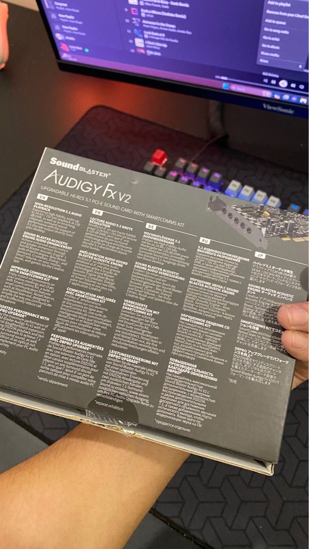 Sound Blaster Audigy Fx