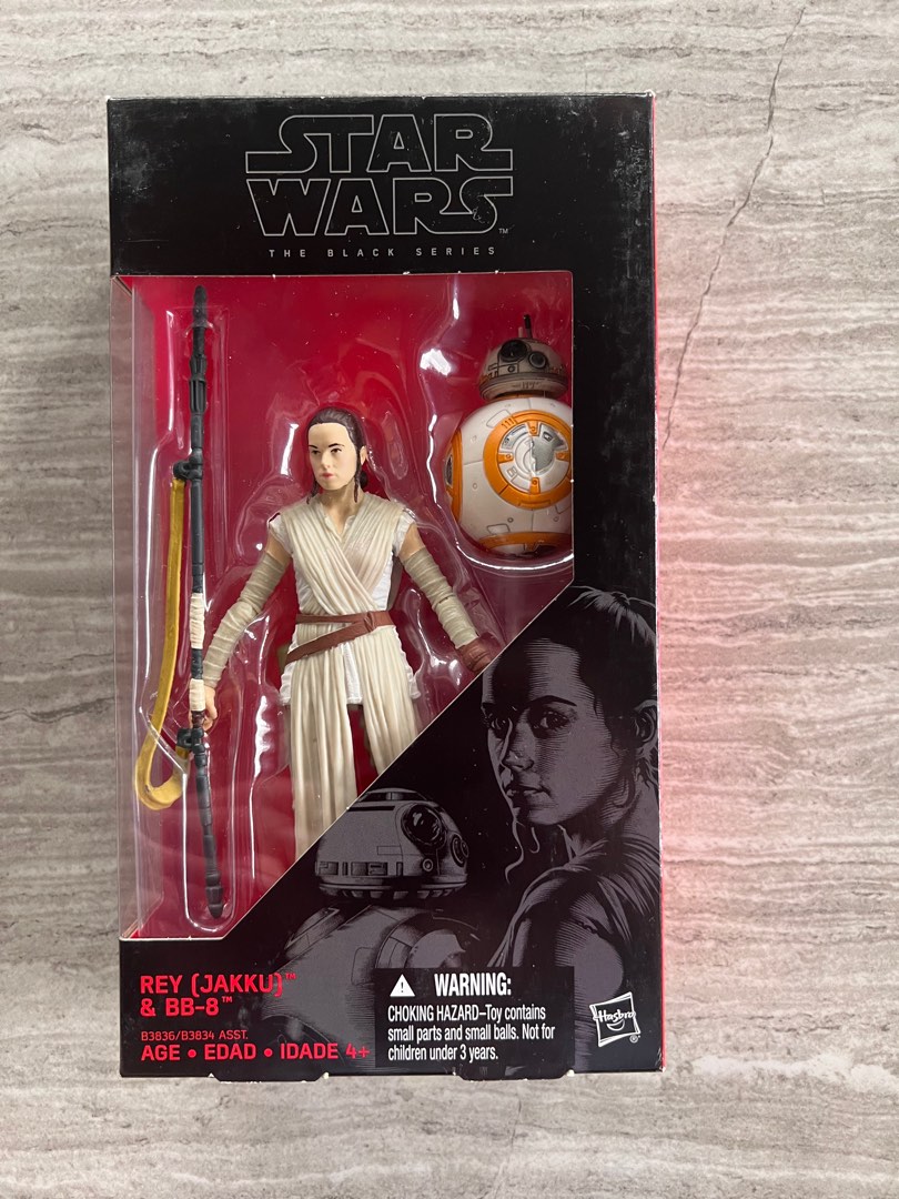 Star Wars Black Series Rey Jakku with BB-8, Hobbies & Toys, Toys ...