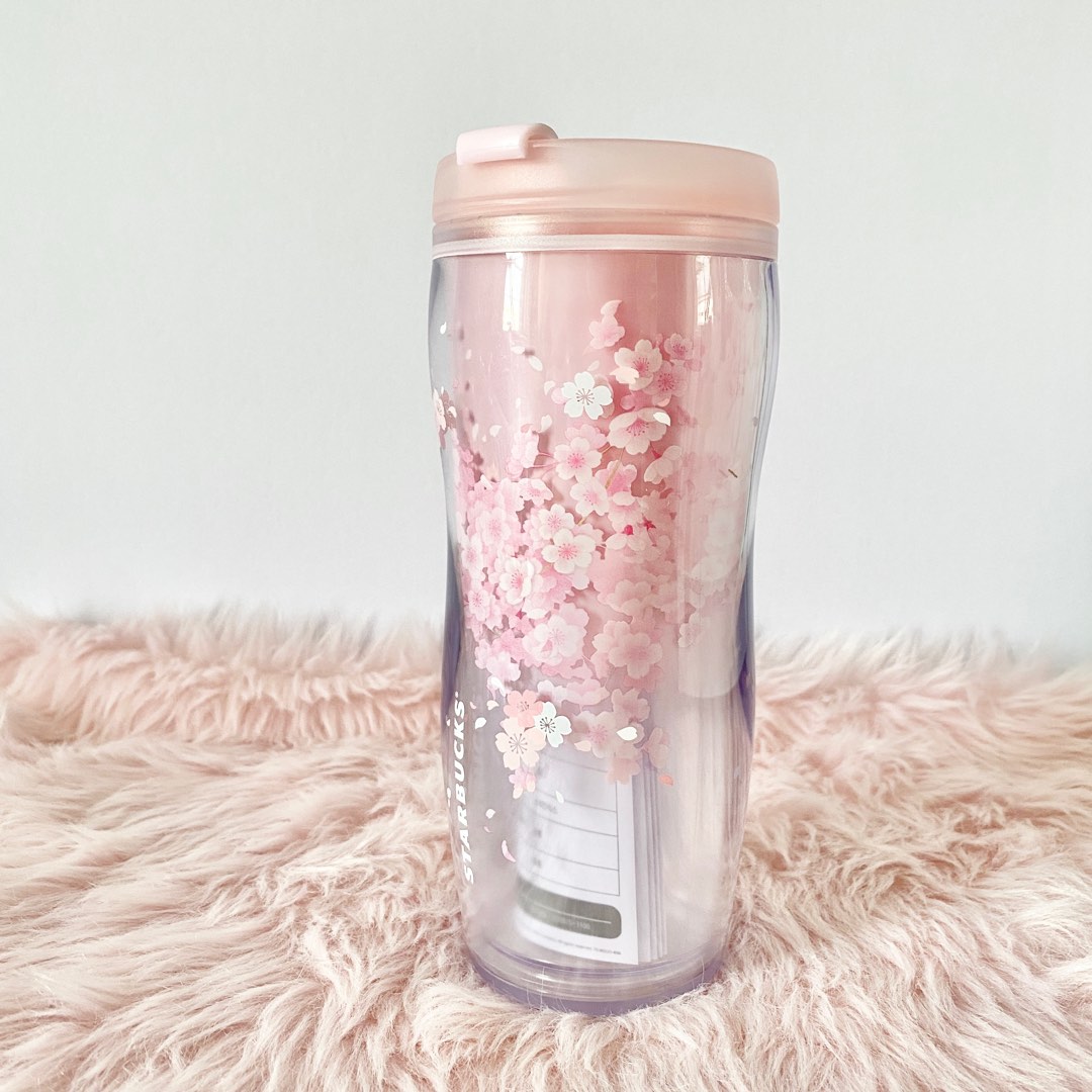 Starbucks Cherry Blossom Korea 2018 Tumbler, Furniture & Home Living