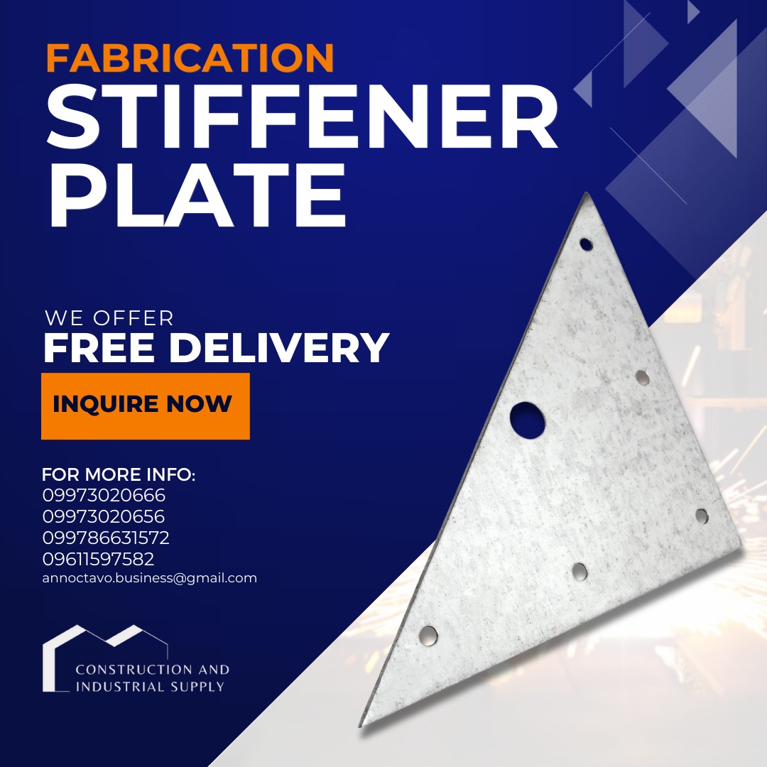 Stiffener Plate Structural Support Steel Fabrication Building