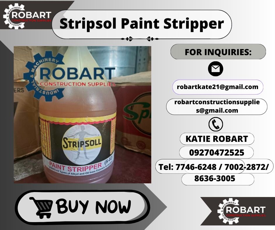 STRIPSOL PAINT STRIPPER, Commercial & Industrial, Construction Tools