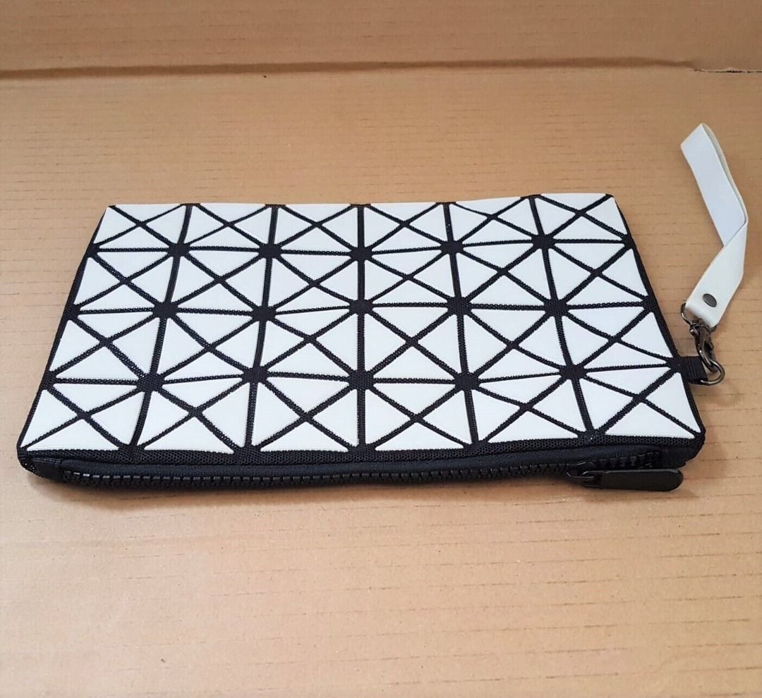 White designer clutch bag store