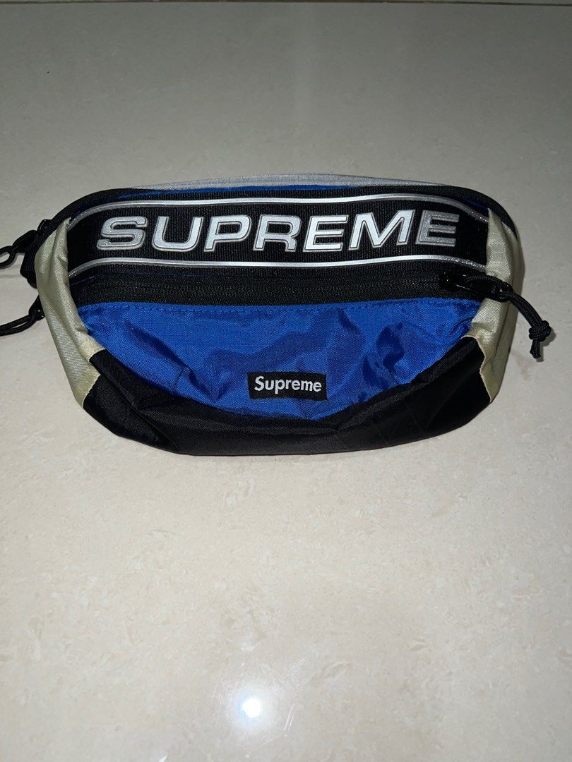 Supreme blue store fanny pack