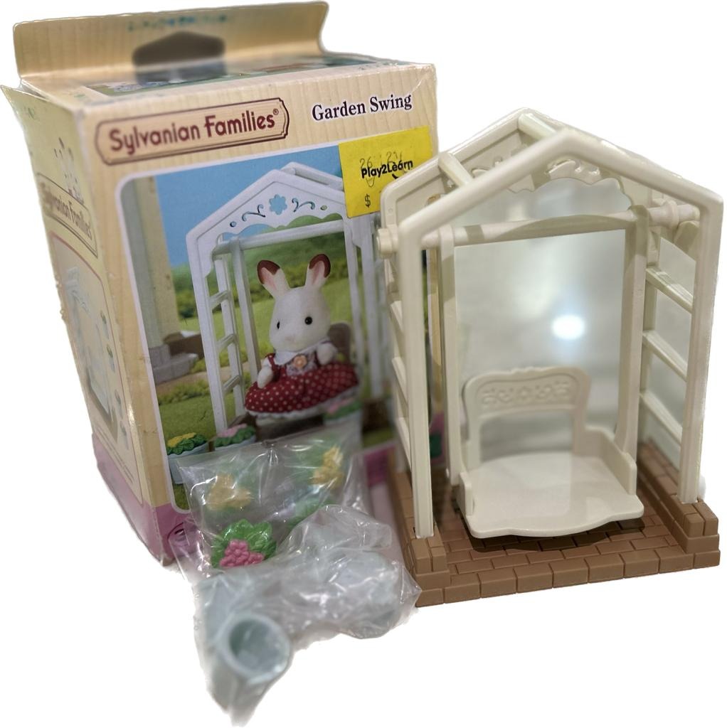 Sylvanian families shop garden swing