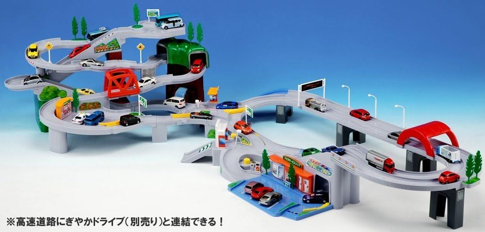 Tomica mountain drive playset top